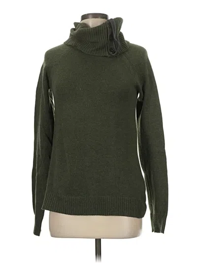 Pre-owned Gap Turtleneck Sweater In Green