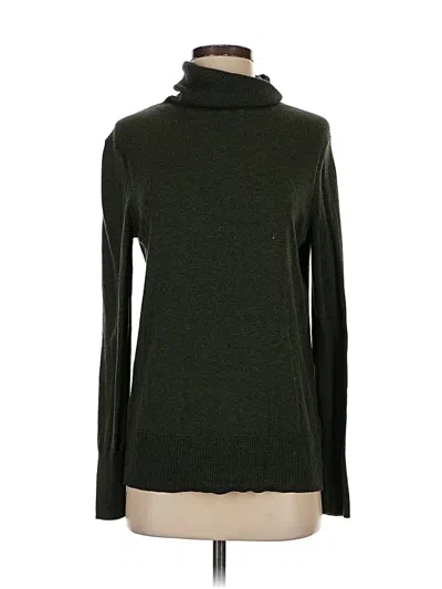 Pre-owned Gap Turtleneck Sweater In Green