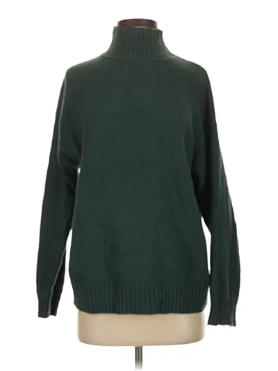 Pre-owned Gap Turtleneck Sweater In Green