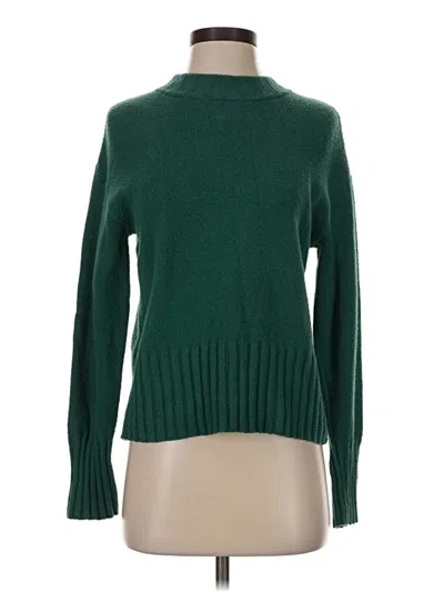 Pre-owned Gap Turtleneck Sweater In Green