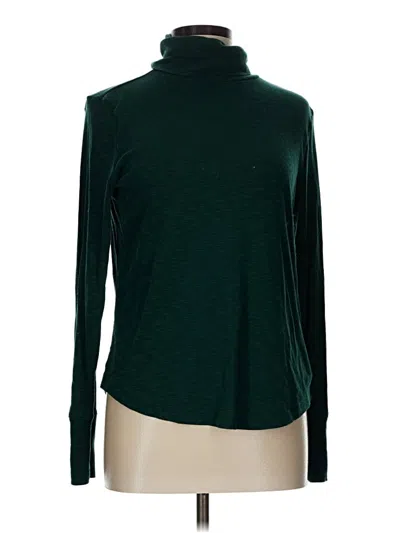 Pre-owned Gap Turtleneck Sweater In Green