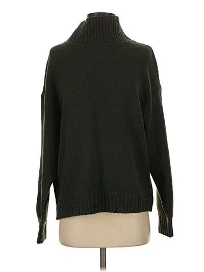 Pre-owned Gap Turtleneck Sweater In Green