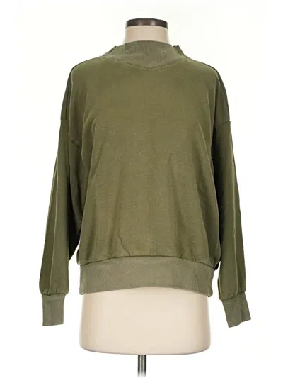 Pre-owned Gap Turtleneck Sweater In Green