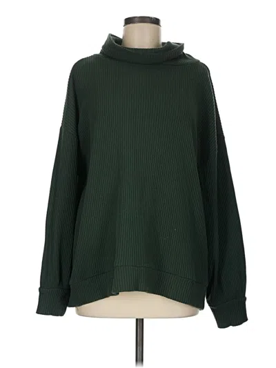 Pre-owned Gap Turtleneck Sweater In Green