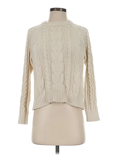 Pre-owned Gap Turtleneck Sweater In Ivory