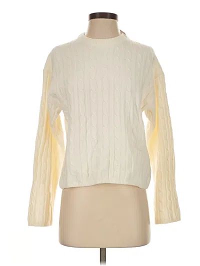 Pre-owned Gap Turtleneck Sweater In Ivory