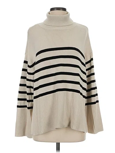 Pre-owned Gap Turtleneck Sweater In Ivory