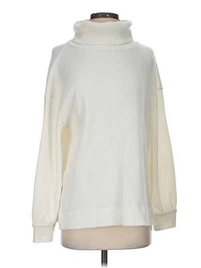 Pre-owned Gap Turtleneck Sweater In Ivory