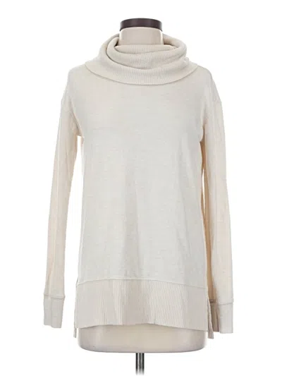 Pre-owned Gap Turtleneck Sweater In Ivory
