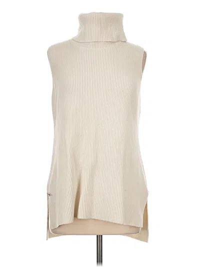 Pre-owned Gap Turtleneck Sweater In Ivory