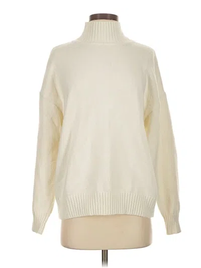 Pre-owned Gap Turtleneck Sweater In Ivory