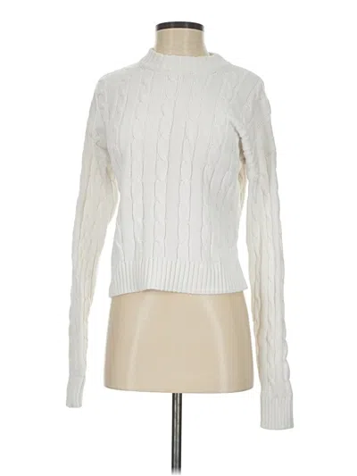 Pre-owned Gap Turtleneck Sweater In Ivory