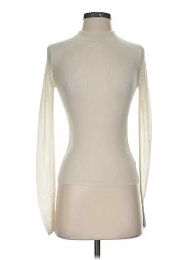 Pre-owned Gap Turtleneck Sweater In Ivory