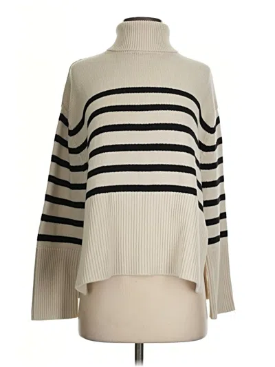 Pre-owned Gap Turtleneck Sweater In Ivory
