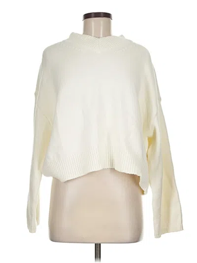 Pre-owned Gap Turtleneck Sweater In Ivory
