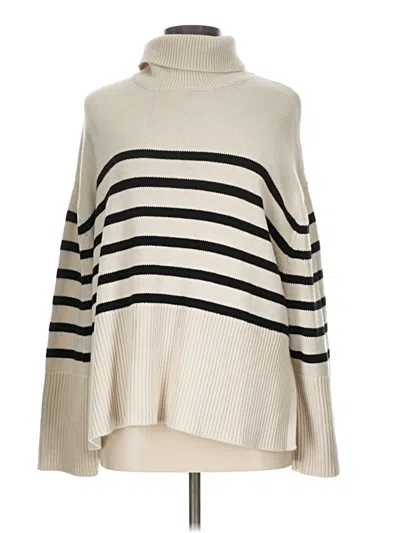 Pre-owned Gap Turtleneck Sweater In Ivory