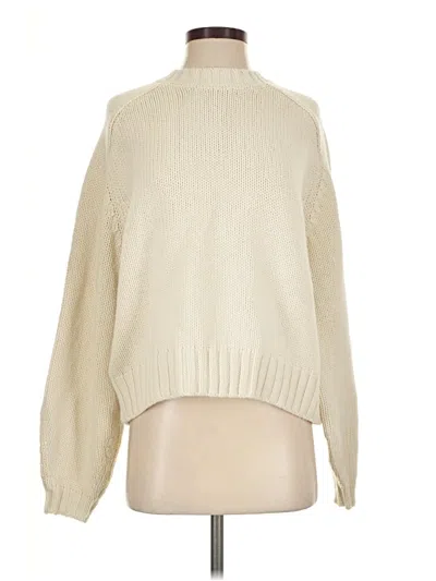 Pre-owned Gap Turtleneck Sweater In Ivory