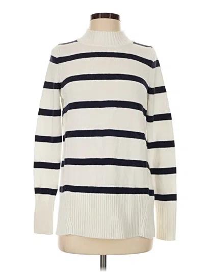Pre-owned Gap Turtleneck Sweater In Ivory
