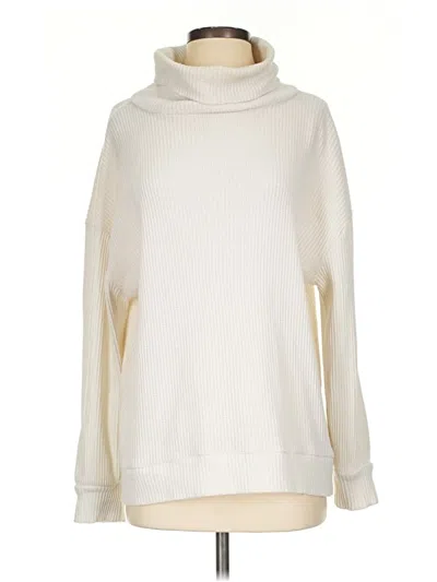 Pre-owned Gap Turtleneck Sweater In Ivory