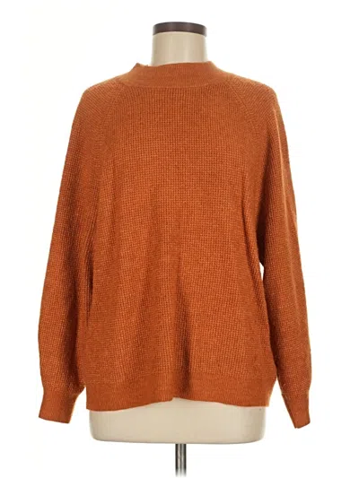Pre-owned Gap Turtleneck Sweater In Orange