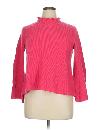Pre-owned Gap Turtleneck Sweater In Pink