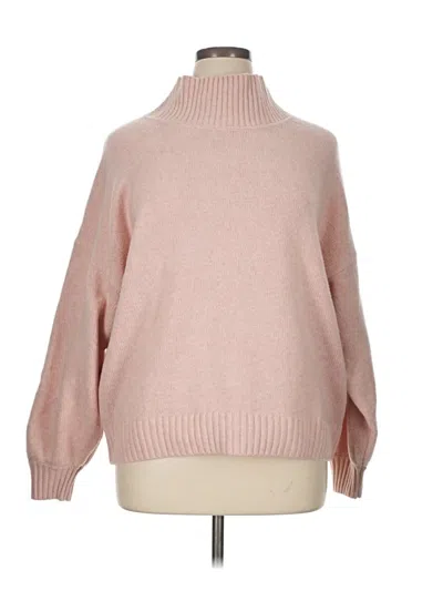 Pre-owned Gap Turtleneck Sweater In Pink