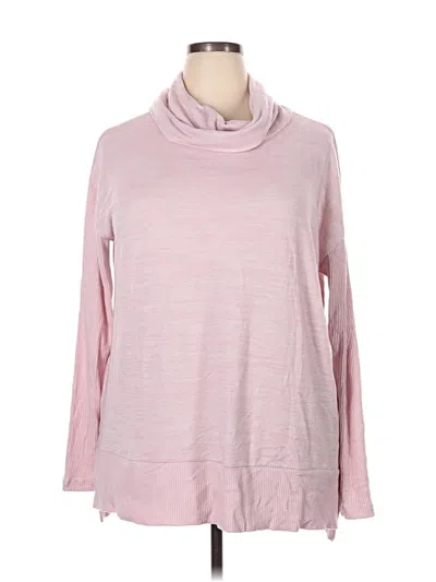 Pre-owned Gap Turtleneck Sweater In Pink