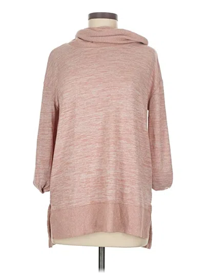 Pre-owned Gap Turtleneck Sweater In Pink