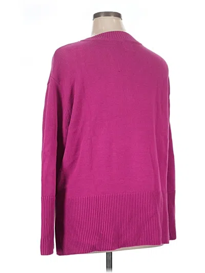 Pre-owned Gap Turtleneck Sweater In Purple