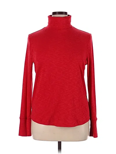 Pre-owned Gap Turtleneck Sweater In Red