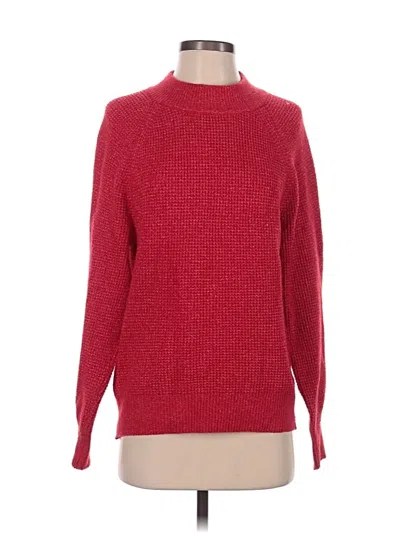 Pre-owned Gap Turtleneck Sweater In Red