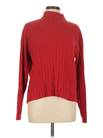 Pre-owned Gap Turtleneck Sweater In Red