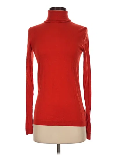 Pre-owned Gap Turtleneck Sweater In Red