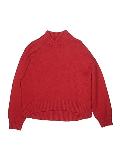 Pre-owned Gap Kids' Turtleneck Sweater In Red