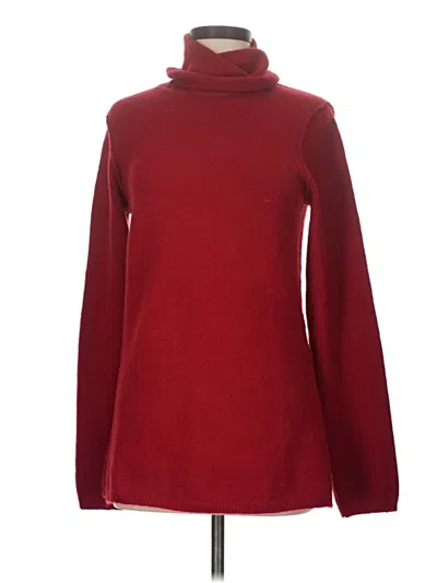 Pre-owned Gap Turtleneck Sweater In Red