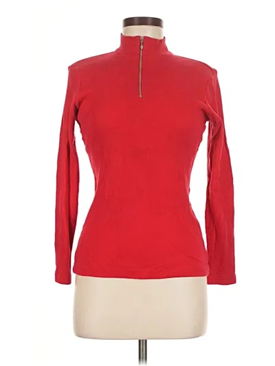Pre-owned Gap Turtleneck Sweater In Red