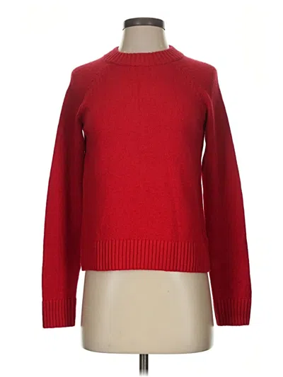 Pre-owned Gap Turtleneck Sweater In Red