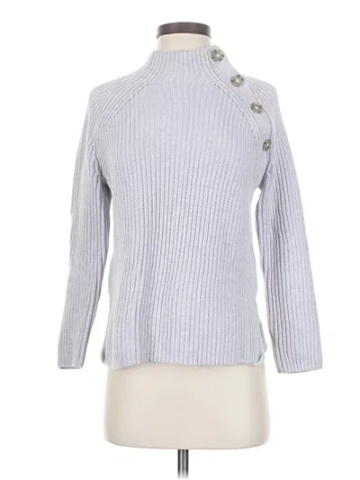 Pre-owned Gap Turtleneck Sweater In Silver