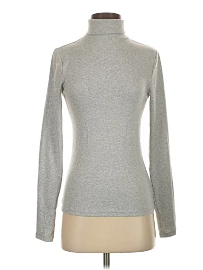 Pre-owned Gap Turtleneck Sweater In Silver