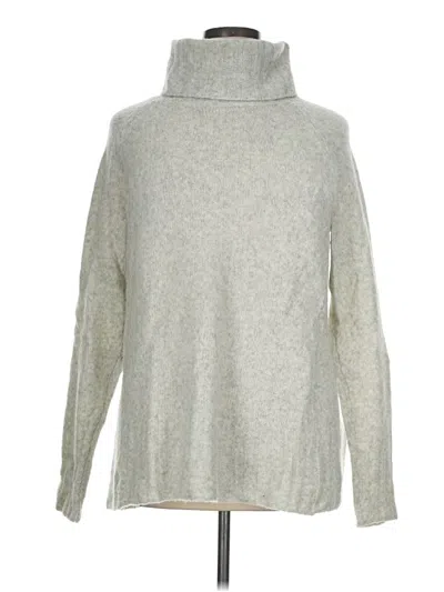 Pre-owned Gap Turtleneck Sweater In Silver