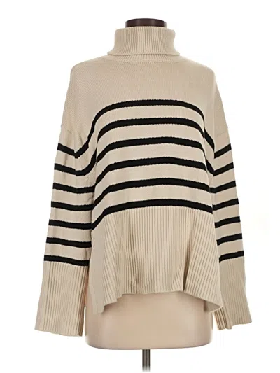 Pre-owned Gap Turtleneck Sweater In Tan