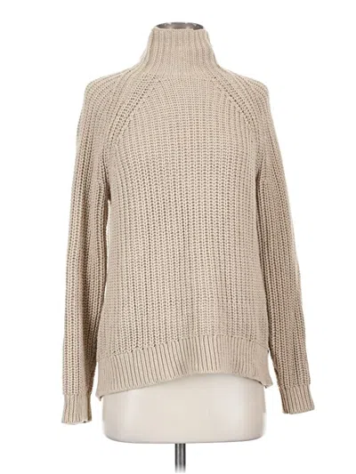 Pre-owned Gap Turtleneck Sweater In Tan