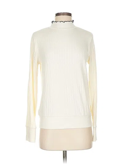 Pre-owned Gap Turtleneck Sweater In White