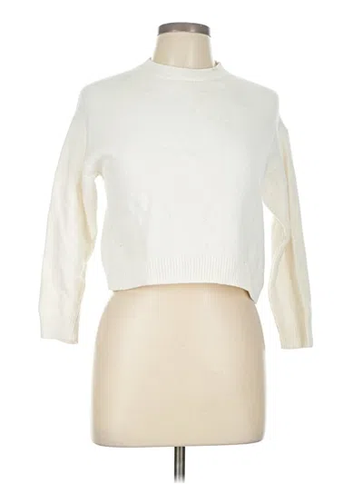 Pre-owned Gap Turtleneck Sweater In White