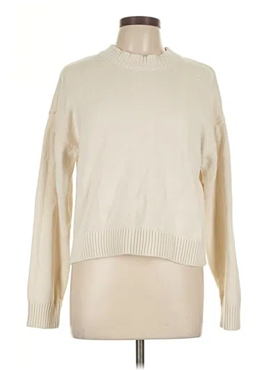 Pre-owned Gap Turtleneck Sweater In White
