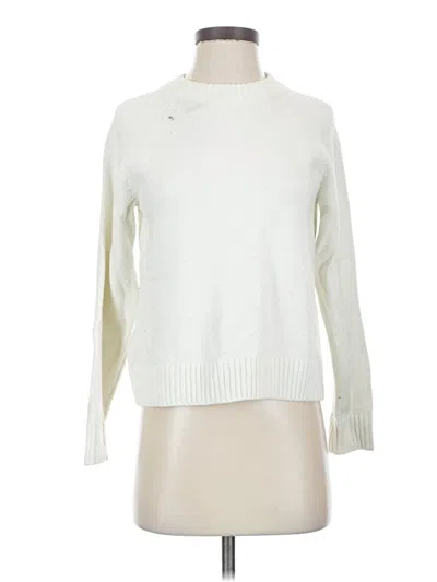 Pre-owned Gap Turtleneck Sweater In White
