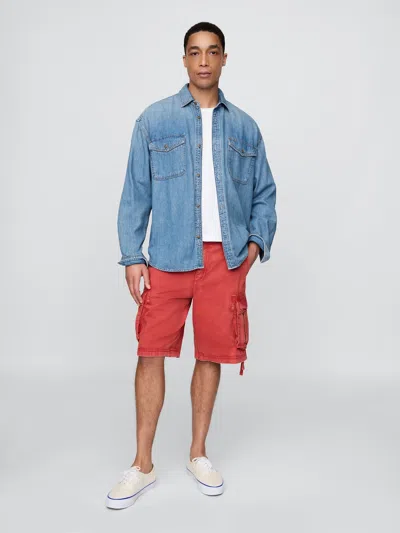 Gap Twill Cargo Baggy Shorts