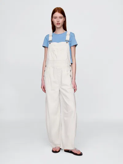 Gap Ultrasoft Denim Horseshoe Overalls