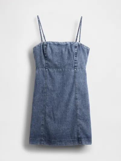 Gap Ultrasoft Denim Mini Dress