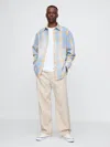 Gap Ultrasoft Pleated Trousers In Bedrock
